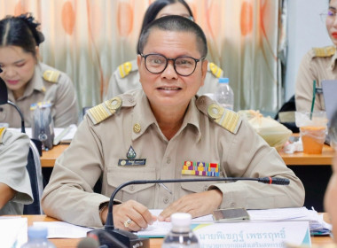 การประชุมขับเคลื่อนการปฏิบัติงานตามระบบการส่งเสริมสหกรณ์และกลุ่มเกษตรกร ประจำเดือนมีนาคม 2568 ของสำนักงานสหกรณ์จังหวัดนครศรีธรรมราช ในการนี้ประธานฯ ได้มีการประกาศเจตนารมณ์ นโยบายไม่รับของขวัญและของกำนัลทุกชนิดจากการปฏิบัติหน้าที่ (No Gift Policy) ประจำปี ... พารามิเตอร์รูปภาพ 45